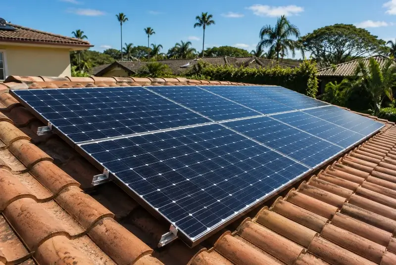Installation de panneaux solaires au Masnau-Massuguiès