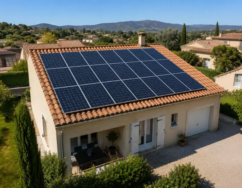 Prime à l'autoconsommation panneaux solaires Le Masnau-Massuguiès — aide financière de l'État